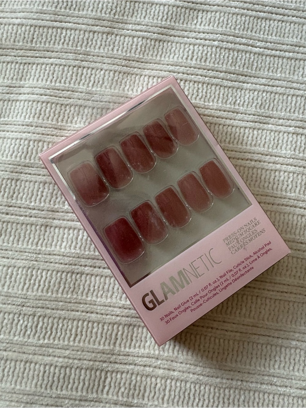 Glamnetic Press-On Nails Set - Dusty Pink